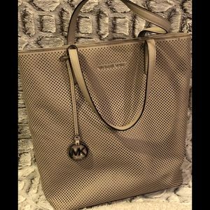❌SOLD❌Michael Kors perforated leather tote